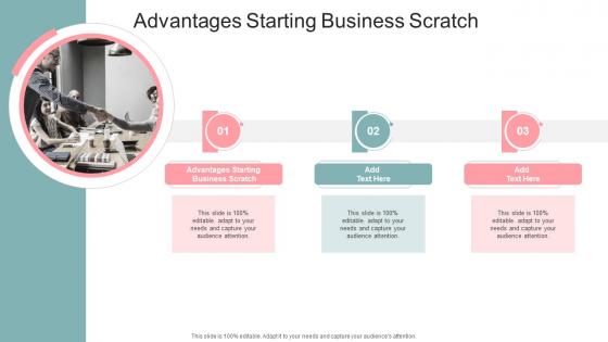 Advantages Starting Business Scratch In Powerpoint And Google Slides Cpb