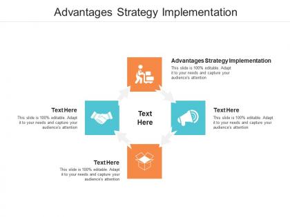 Advantages strategy implementation ppt powerpoint presentation ideas layout cpb