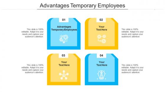 Advantages temporary employees ppt powerpoint presentation model file formats cpb
