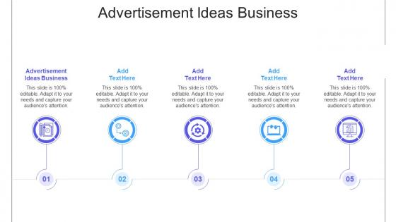 Advertisement Ideas Business In Powerpoint And Google Slides Cpb