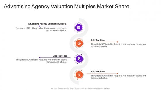 Advertising Agency Valuation Multiples Market Share In Powerpoint And Google Slides Cpb