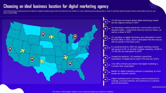 Advertising And Digital Marketing Choosing An Ideal Business Location For Digital Marketing Agency BP SS