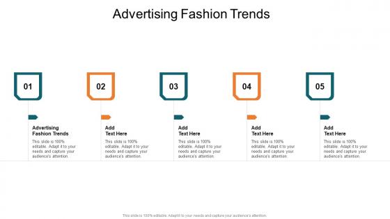 Advertising Fashion Trends In Powerpoint And Google Slides Cpb