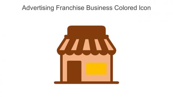 Advertising Franchise Business Colored Icon In Powerpoint Pptx Png And Editable Eps Format