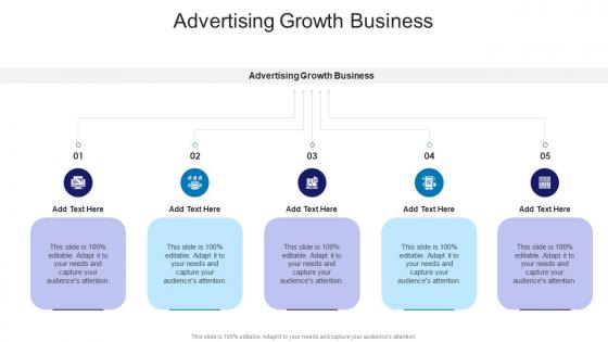 Advertising Growth Business In Powerpoint And Google Slides Cpb