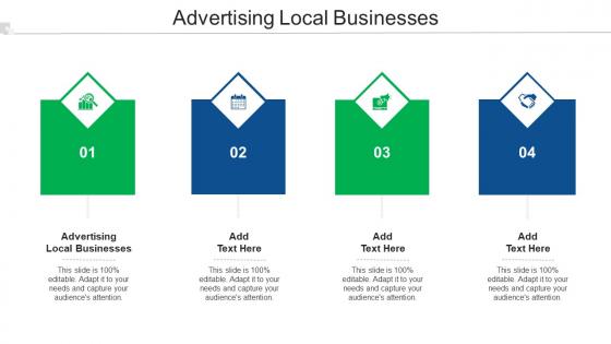 Advertising Local Businesses Ppt Powerpoint Presentation Pictures Introduction Cpb