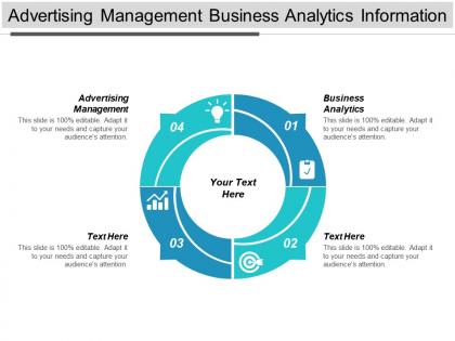 Advertising management business analytics information management executive development cpb