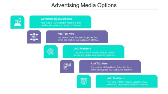 Advertising Media Options Ppt Powerpoint Presentation Summary Diagrams Cpb
