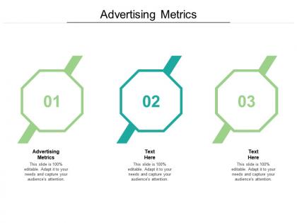 Advertising metrics ppt powerpoint presentation styles example topics cpb