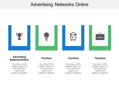 Advertising networks online ppt powerpoint presentation file infographics cpb
