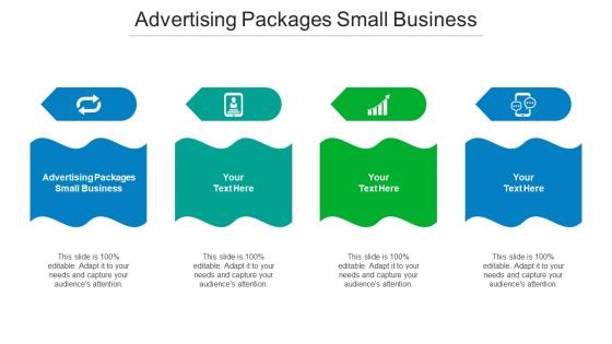 Advertising Packages Small Business Ppt PowerPoint Presentation Icon Portrait Cpb