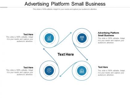 Advertising platform small business ppt powerpoint presentation infographic cpb
