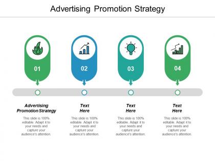 Advertising promotion strategy ppt powerpoint presentation file slideshow cpb
