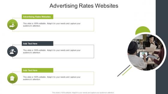 Advertising Rates Websites In Powerpoint And Google Slides Cpb