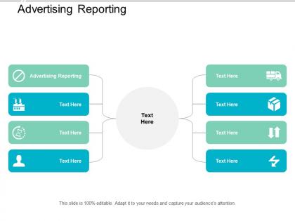 Advertising reporting ppt powerpoint presentation portfolio visual aids cpb