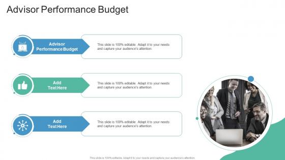 Advisor Performance Budget In Powerpoint And Google Slides Cpb