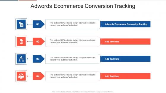 Adwords Ecommerce Conversion Tracking In Powerpoint And Google Slides Cpb