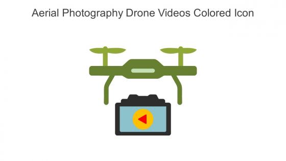 Aerial Photography Drone Videos Colored Icon In Powerpoint Pptx Png And Editable Eps Format