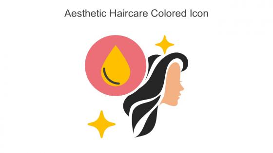 Aesthetic Haircare Colored Icon In Powerpoint Pptx Png And Editable Eps Format