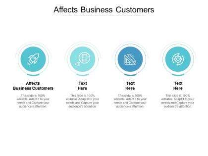 Affects business customers ppt powerpoint presentation show good cpb