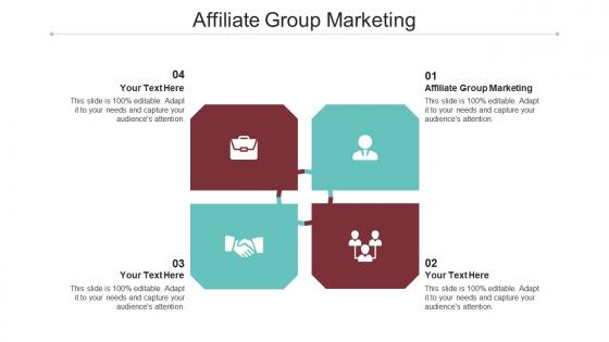 Affiliate group marketing ppt powerpoint presentation styles format cpb