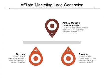 Affiliate marketing lead generation ppt powerpoint presentation file backgrounds cpb