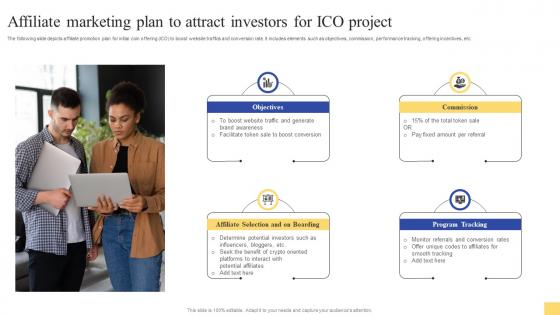 Affiliate Marketing Plan To Attract Guide For Initial Coin Offerings BCT SS V