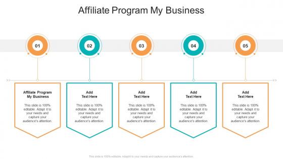 Affiliate Program My Business In Powerpoint And Google Slides Cpb