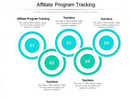 Affiliate program tracking ppt powerpoint presentation infographic template graphics example cpb