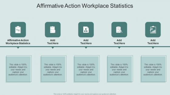 Affirmative Action Workplace Statistics In Powerpoint And Google Slides Cpb