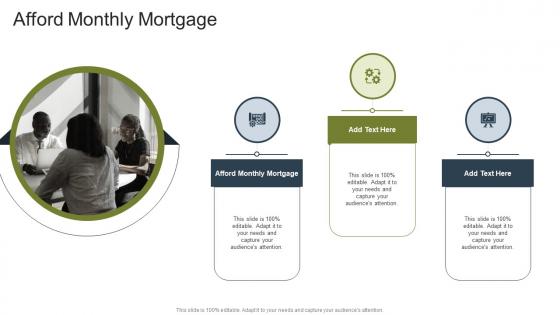 Afford Monthly Mortgage In Powerpoint And Google Slides Cpb