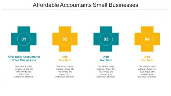 Affordable Accountants Small Businesses Ppt Powerpoint Presentation Pictures Professional Cpb