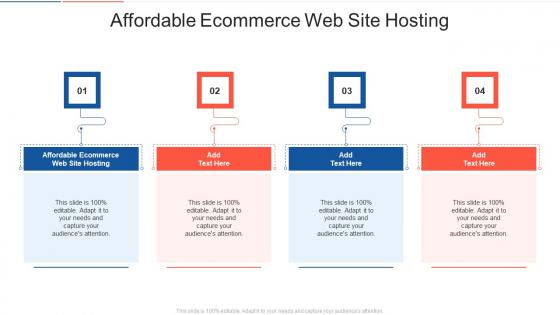 Affordable Ecommerce Web Site Hosting In Powerpoint And Google Slides Cpb