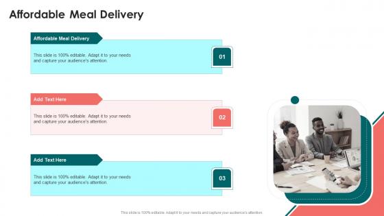 Affordable Meal Delivery In Powerpoint And Google Slides Cpb