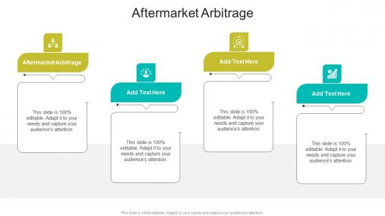 Aftermarket Arbitrage In Powerpoint And Google Slides Cpb