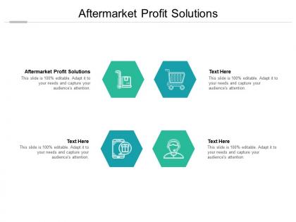 Aftermarket profit solutions ppt powerpoint presentation styles information cpb