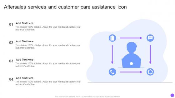Aftersales Services And Customer Care Assistance Icon