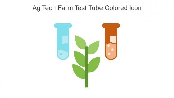 AG Tech Farm Test Tube Colored Icon In Powerpoint Pptx Png And Editable Eps Format