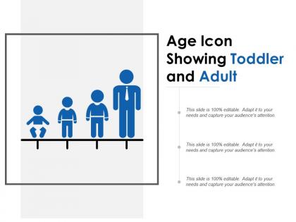 Age icon showing toddler and adult