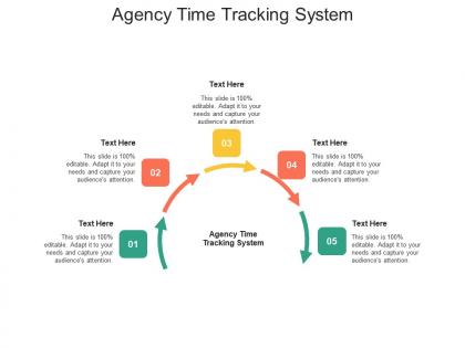Agency time tracking system ppt powerpoint presentation portfolio slideshow cpb