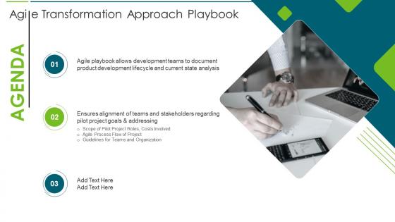 Agenda Agile Transformation Approach Playbook