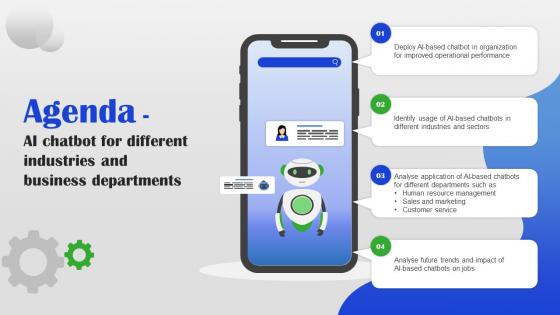 Agenda AI Chatbot For Different Industries And Business Departments AI SS