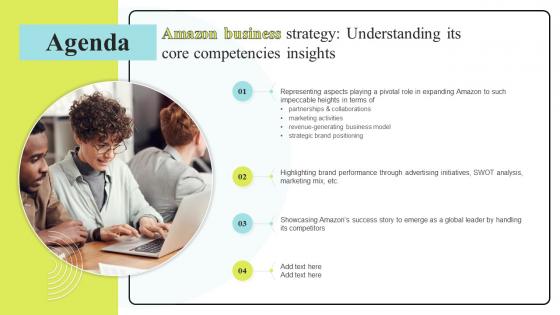 Agenda Amazon Business Strategy Understanding Its Core Competencies Insights