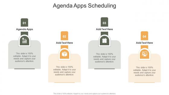 Agenda Apps Scheduling In Powerpoint And Google Slides Cpb
