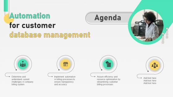 Agenda Automation For Customer Database Management