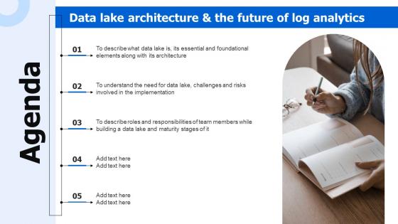 Agenda Data Lake Architecture And The Future Of Log Analytics