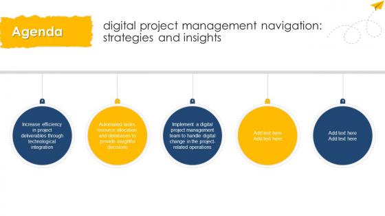 Agenda Digital Project Management Navigation Strategies And Insights PM SS V