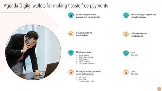 Agenda Digital Wallets For Making Hassle Free Payments Fin SS V