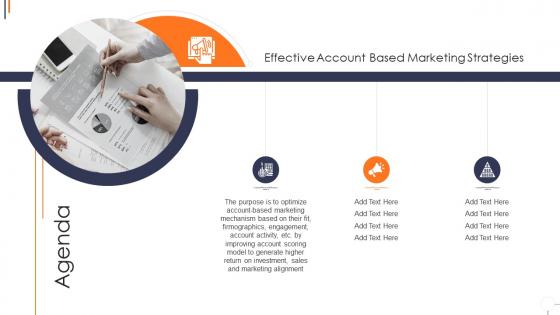 Agenda effective account based marketing strategies