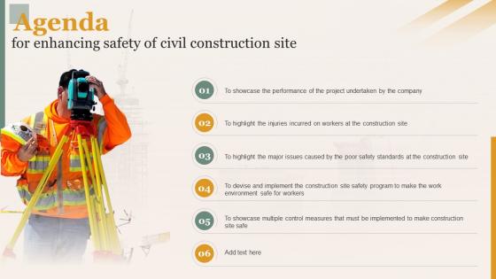 Agenda Enhancing Safety Of Civil Construction Site